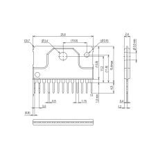 Микросхема TDA7057AQ