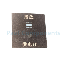 Трафарет power supply ic