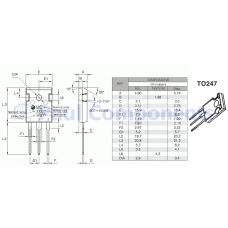 Транзистор IGBT 600V 20A K20H603